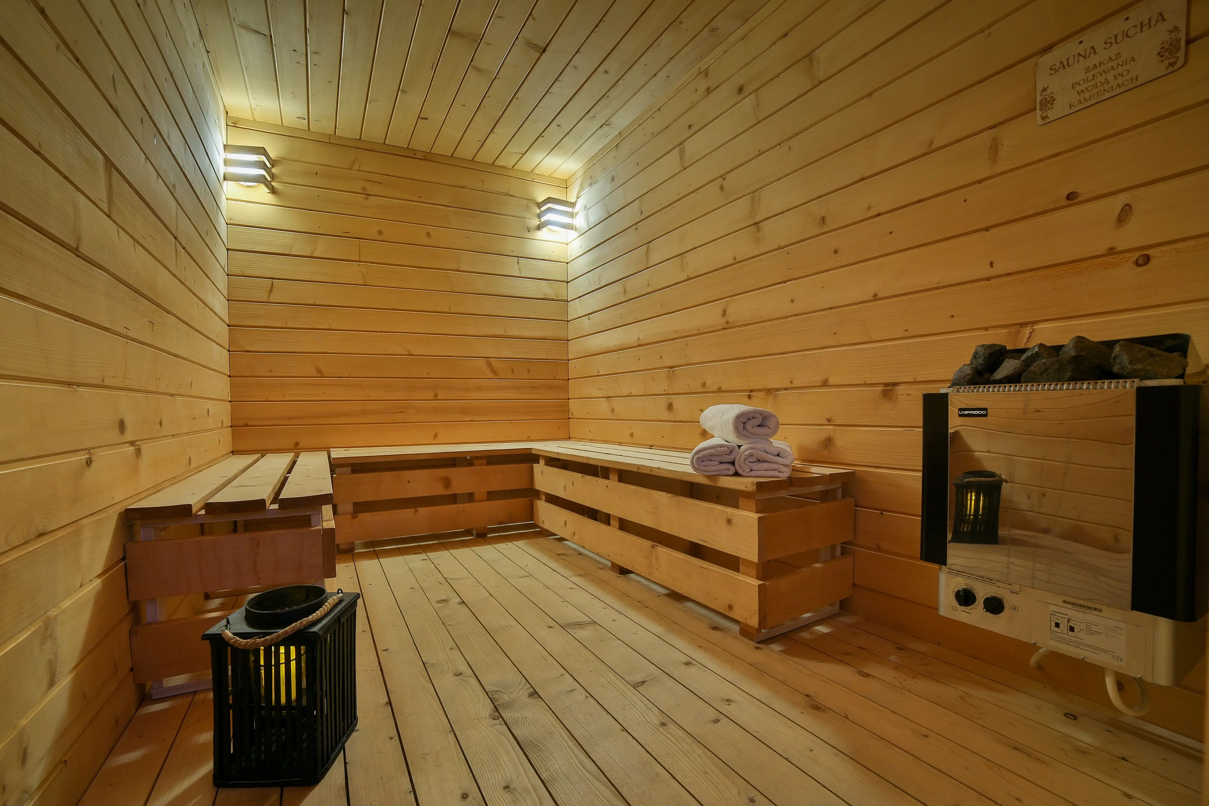 Sauna - wnętrze